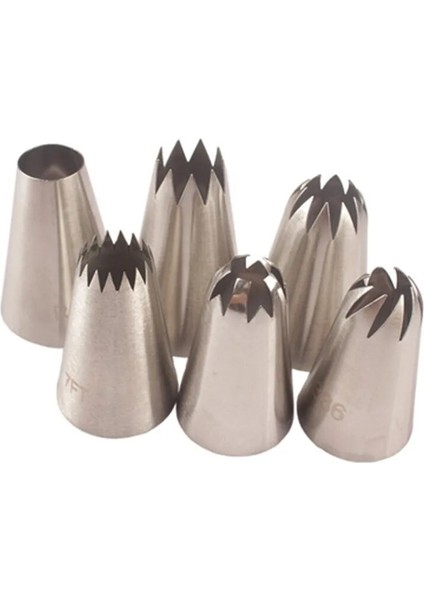 10 Adet Tarzı 6 Adet Çiçek Yaprağı Krem Ipuçları Paslanmaz Çelik Buzlanma G Nozulları Fondan Kek Dekorasyon Memesi Cupcake Dekorasyon Pasta Aracı (Yurt Dışından) fırsatları