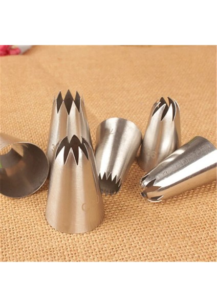 10 Adet Tarzı 6 Adet Çiçek Yaprağı Krem Ipuçları Paslanmaz Çelik Buzlanma G Nozulları Fondan Kek Dekorasyon Memesi Cupcake Dekorasyon Pasta Aracı (Yurt Dışından) indirimleri
