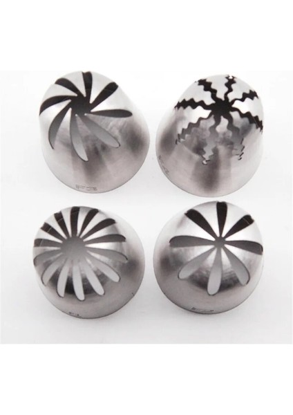 4 Adet Tarzı 4 Adet Büyük Boy Gül Nozulları Buzlanma G Paslanmaz Çelik Kremalı Kek Rus Parti Ipuçları Cupcake Dekorasyon Pişirme Aracı (Yurt Dışından) fiyatları