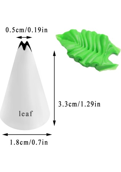 Yaprak Stili Rysanthemum Nozullar Kek Fondan Dekorasyon Paslanmaz Çelik Pasta Buzlanma G Ipuçları Bakeware Mutfak Pişirme Araçları (Yurt Dışından)