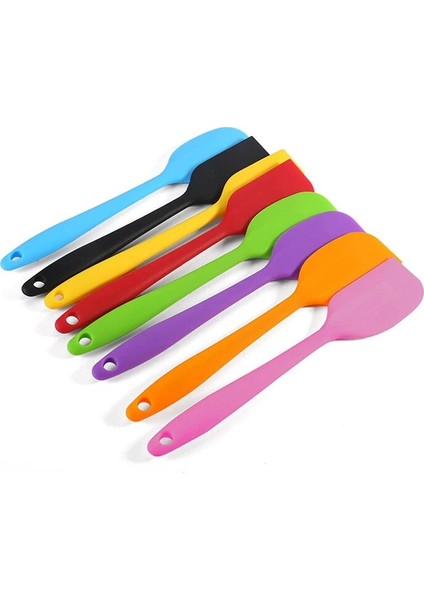 Kırmızı Stil 28CM Pişirme Spatula Silikon Krem Karıştırma Mutfak Hamuru Kazıyıcı Pişirme Pasta Kreması Kepçe (Yurt Dışından) fırsatları
