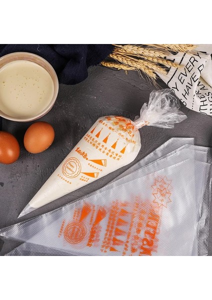 Beyaz M 20 Adet Tarzı Tek Kullanımlık Pasta Torbaları Boyut Buzlanma Fondan Kek Krema Dekorasyon Pasta Ucu Aracı Kek Dekorasyon Aracı Pişirme Için G Çanta (Yurt Dışından) indirimleri