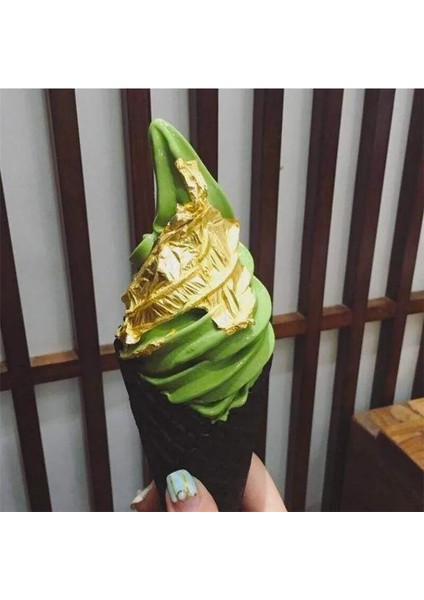 Gümüş Tarzı 1 Adet Sınıf Hakiki Altın Yaprak Schabin Gevreği 2g 24K Altın Dekoratif Yemekler Şef Sanat Kek Dekorasyon Araçları Çikolata (Yurt Dışından) indirimleri