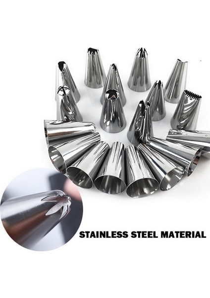 8 Adet Tarzı K Silikon Pasta Torbaları T Buzlanma G Nozul Krem Yeniden Kullanılabilir Pasta Torbası Kek Süsleme Aracı Pasta Nozulu (Yurt Dışından) modelleri