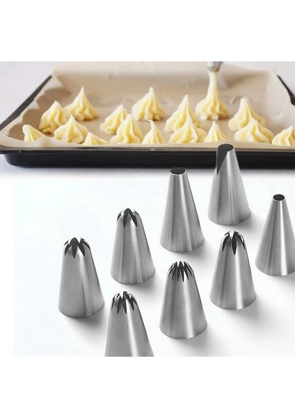 8 Adet Tarzı K Silikon Pasta Torbaları T Buzlanma G Nozul Krem Yeniden Kullanılabilir Pasta Torbası Kek Süsleme Aracı Pasta Nozulu (Yurt Dışından) indirimleri