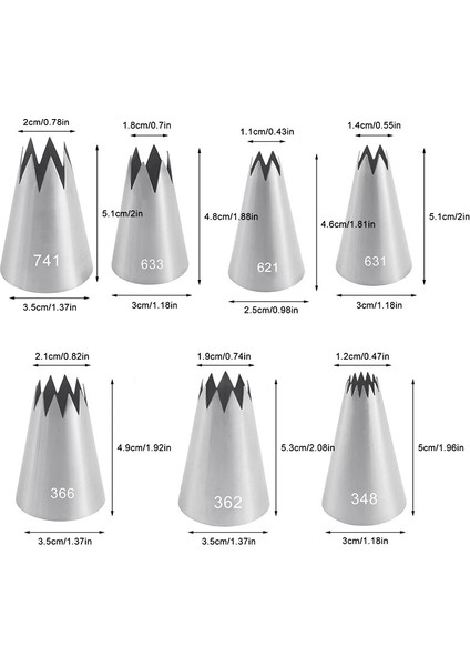1 Adet 633 Tarzı Rus Pasta Nozulları Krema Buzlanma Için Nozullar Pasta Süsleme Ipuçları Yaprak Lale Gül Pasta Nozulları Ipuçları Şekerleme (Yurt Dışından) indirimleri
