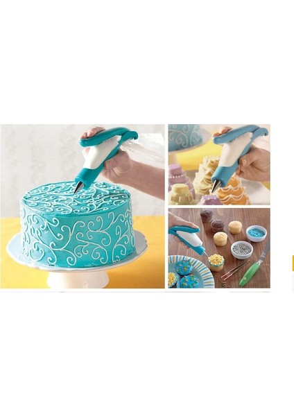 Krem Şırınga Stili Pasta Buzlanma Kalemi Kek Alet Çantası Meme Uçları Fondan Kek Krema Şırınga Uçları Muffin Tatlı Dekoratörleri Mutfak Aksesuarları (Yurt Dışından) fiyatları