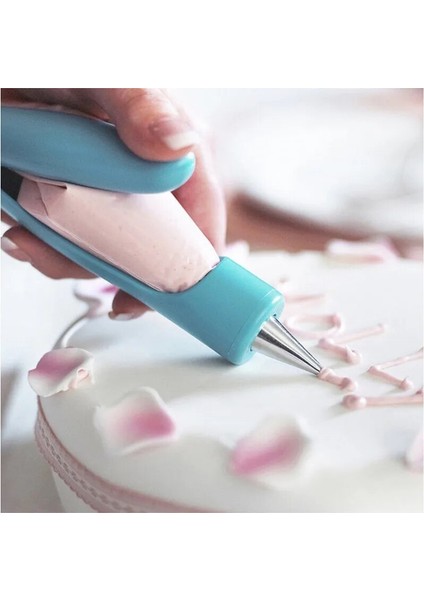 Krem Şırınga Stili Pasta Buzlanma Kalemi Kek Alet Çantası Meme Uçları Fondan Kek Krema Şırınga Uçları Muffin Tatlı Dekoratörleri Mutfak Aksesuarları (Yurt Dışından) indirimleri