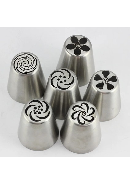 BB132 Stili Mujiang Rus Buzlanma G Nozullar Pasta Ipuçları Dönüştürücü Silikon Pasta Torbası Kek Tatlı Dekorasyon Pişirme Şekerleme Aracı (Yurt Dışından) fırsatları