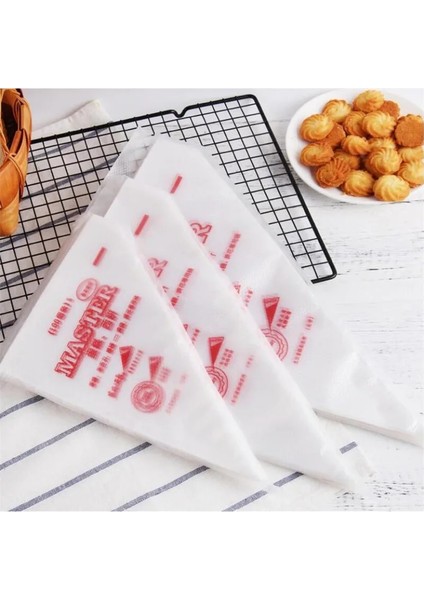 100 Adet Boyut M Tarzı Tek Kullanımlık Pasta Torbaları Sızdıran Torbalar Kek G Torba Gıda Torbası Fincan Kek G Kek Pişirme Araçları Için Aletler (Yurt Dışından) fiyatları