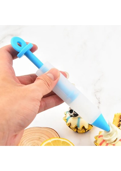 Mavi Stil Silikon Gıda Yazı Kalemi Kek Kalıbı Krem Fincan Kurabiye Buzlanma G Pasta Nozulları Mutfak Aksesuarları Kremalı Kek Yazı Kalemi (Yurt Dışından) fiyatları