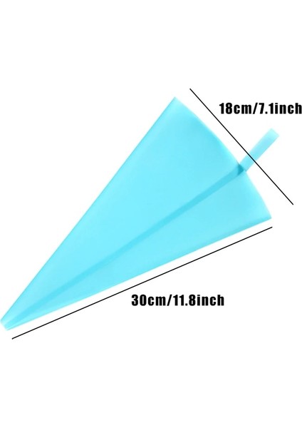 12 Inç Tarzı Yeniden Kullanılabilir Silikon Pasta Torbası G Kek Dekorasyon Araçları Dıy Cupcake Yeni Pasta Çantaları Mutfak Kek Pasta Malzemeleri (Yurt Dışından)