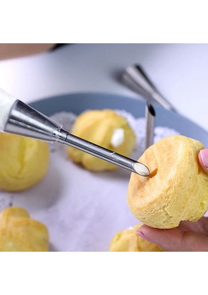 No.3 Tarzı 3 Boyutlu Krema Buzlanma G Puf Memesi Ipuçları Paslanmaz Çelik Cupcake Ponponları Enjeksiyon Rus Şırınga Şekerleme Pasta Aracı (Yurt Dışından)