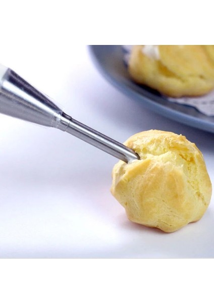 No.3 Tarzı 3 Boyutlu Krema Buzlanma G Puf Memesi Ipuçları Paslanmaz Çelik Cupcake Ponponları Enjeksiyon Rus Şırınga Şekerleme Pasta Aracı (Yurt Dışından)