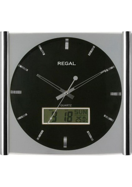 0038 SB Dijital Dereceli Analog duvar saati