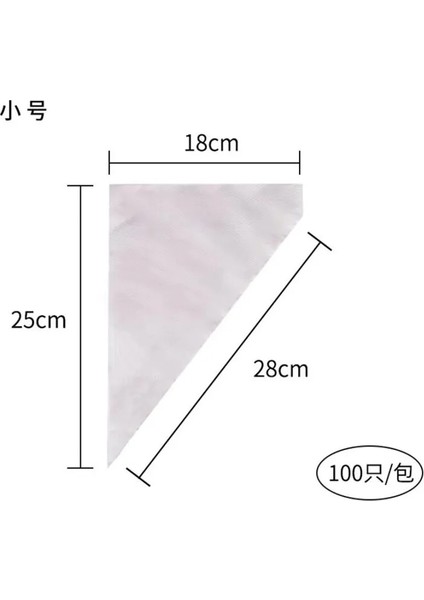 25X18CM Stili Lot Tek Kullanımlık Kek Süsleme Çantaları Pasta Torbaları Kek Buzlanma Süsleme G Çanta Seti Kek Süsleme Kek Dekoru Için (Yurt Dışından)