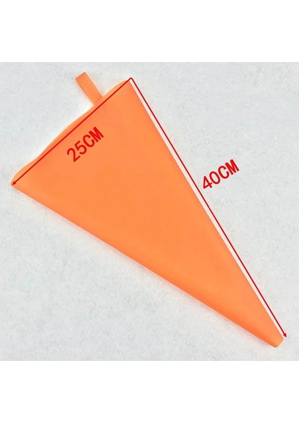 Boyut 16 Inç Tarzı Boru Torbası Mutfak Şekerleme Kek Pasta Kol Dekorasyon Silikon Aletler Ekipman Aksesuarları Için Nozullar Diy Krem Pişirme (Yurt Dışından)