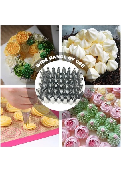 Yeşil 8 Adet Tarzı Silikon Pasta Torbaları Mutfak Aksesuarları Krem G Pasta Torbası Kek Süsleme Silikon Mutfak Pişirme Araçları Aksesuar Seti (Yurt Dışından) fırsatları
