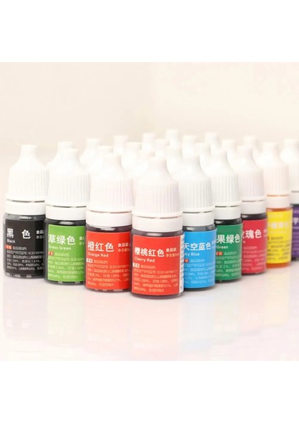 Üzüm Moru Stili ml Renklendirici Fondan Gıda Boyası Pişirme Yenilebilir Pigment Pasta Pastası Dekor (Yurt Dışından) fiyatları