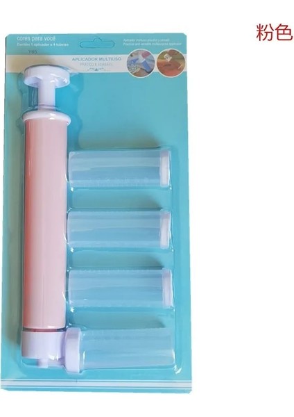 Pembe Tarzı Kek Airbrush Kek Boyama Araçları Kek Pişirme Dekorasyon Cupcakes Tatlılar Püskürtme Tabancası Köpük Kumlama Mutfak Pasta Araçları (Yurt Dışından)