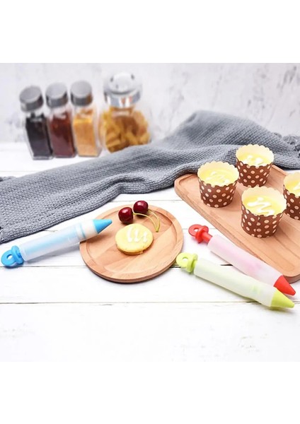 Yeşil Stil Et Kek Kalıbı Krem Silikon Pasta Memesi Gıda Yazı Kalemi Dekorasyon Aracı (Yurt Dışından) fiyatları