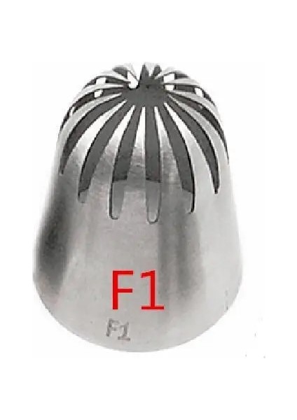 F1 Stili Ekstra Büyük Rus Pasta Nozulları Kurabiye Kek Krem Nozulları Yeniden Kullanılabilir Pasta Torbası G Torbası Için Kek Dekorasyon Araçları Spuitzak (Yurt Dışından)