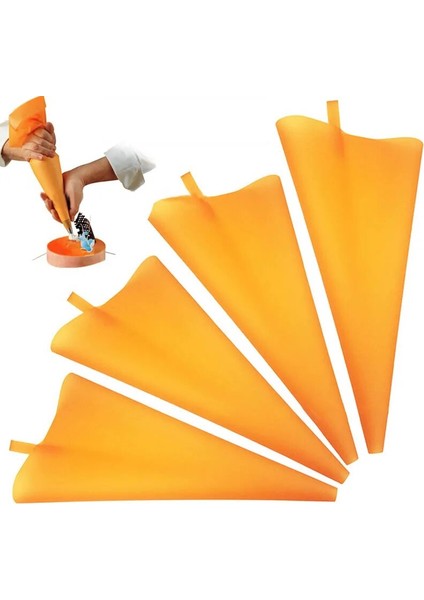 Boyut 16 Inç Tarzı Boru Torbası Mutfak Şekerleme Kek Pasta Kol Dekorasyon Silikon Aletler Ekipman Aksesuarları Için Nozullar Diy Krem Pişirme (Yurt Dışından) fırsatları