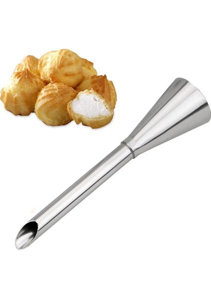 Şerit Tarzı 2 Adet Kremalı Nozullar Pasta Şırıngası Paslanmaz Çelik Buzlanma G Nozullar Ipucu Cupcake Ponponları Pasta Şefi Için Enjeksiyon Puf Aracı (Yurt Dışından) modelleri