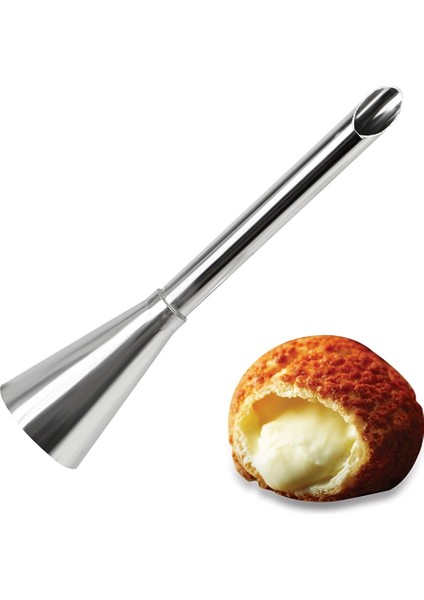 Şerit Tarzı 2 Adet Kremalı Nozullar Pasta Şırıngası Paslanmaz Çelik Buzlanma G Nozullar Ipucu Cupcake Ponponları Pasta Şefi Için Enjeksiyon Puf Aracı (Yurt Dışından) fırsatları