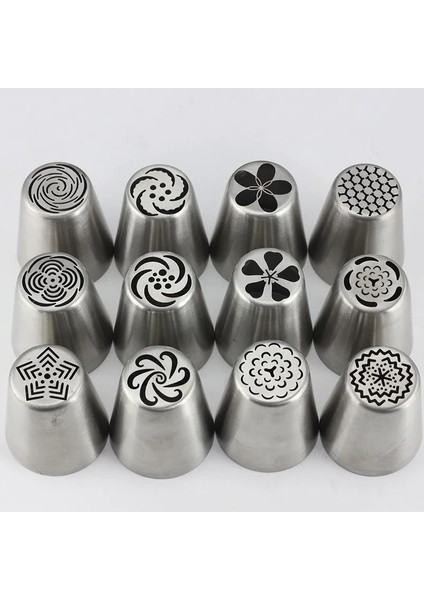 BB133 Tarzı Mujiang Rus Buzlanma G Nozullar Pasta Ipuçları Dönüştürücü Silikon Pasta Torbası Kek Tatlı Dekorasyon Pişirme Şekerleme Aracı (Yurt Dışından) modelleri