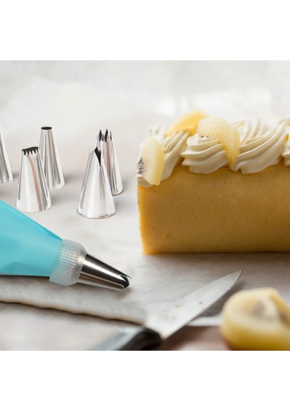 26 Adet Pembe Stil Silikon Pasta Torbası Ipuçları Mutfak Dıy Kek Buzlanma G Krem Süsleme Aracı Yeniden Kullanılabilir Pasta Torbası + Paslanmaz Meme (Yurt Dışından) fırsatları