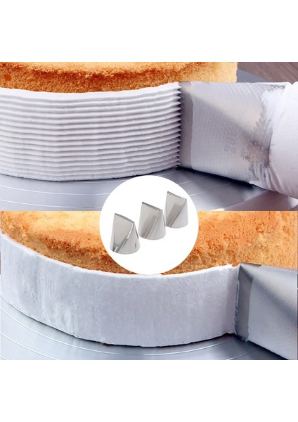 L200B Stili Paslanmaz Çelik Büyük 6mm Sepet Örgü Krem Paslanmaz Çelik Uçlar Buzlanma G Nozullar Pasta Dekoru (Yurt Dışından) fiyatları