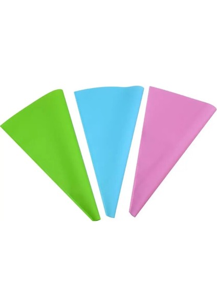 Pembe M 14 Inç Stili Şekerleme Torbası Yeniden Kullanılabilir Silikon Pasta Torbası Buzlanma G Kek Cupcake Dekorasyon Araçları Mutfak Aksesuarları Dıy Kek Araçları (Yurt Dışından) fırsatları