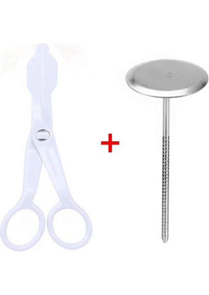 Beyaz Set Stili G Çiçek Veya Tırnak Mutfak Pişirme Pasta Aracı Gül Dekor Kaldırıcı Fondan Kek Dekorasyon Tepsisi Krem Transfer Araçları (Yurt Dışından)