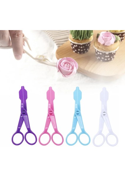 Beyaz Set Stili G Çiçek Veya Tırnak Mutfak Pişirme Pasta Aracı Gül Dekor Kaldırıcı Fondan Kek Dekorasyon Tepsisi Krem Transfer Araçları (Yurt Dışından) fiyatları