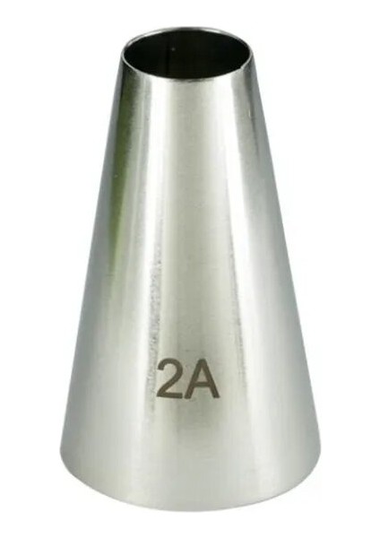 2A Stili #1A #2A #3A Büyük Boy Yuvarlak Metal Kek Krema Dekorasyon Ttainless Çelik G Buzlanma Memesi Pasta Aleti Pişirme Tüpleri (Yurt Dışından)