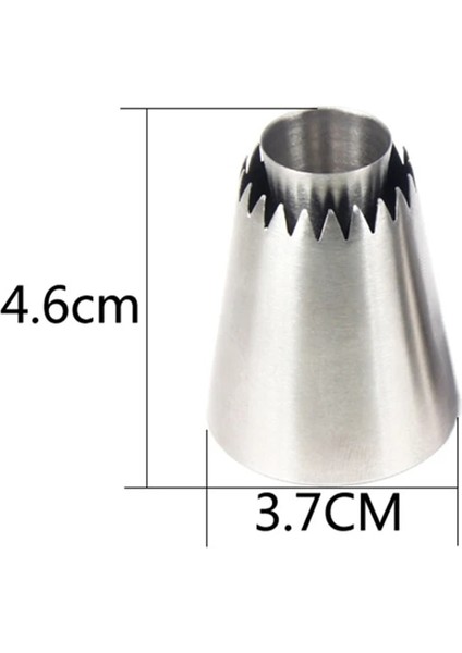 794S Stili Paslanmaz Çelik Kurabiye Pasta Buzlanma G Nozullar Çiçek Ağız Kremi Ipuçları Kek Fondan Dekorasyon Araçları Mutfak Pişirme Aletleri (Yurt Dışından)