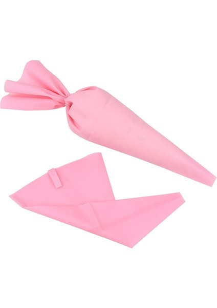 PEMBE-M-30X17CM Tarzı Mavi Pembe Yeniden Kullanılabilir Silikon Pasta Torbası Buzlanma G Krem Pasta Torbası Dıy Pişirme Kek Dekorasyon Araçları Gıda Sınıfı G Çanta (Yurt Dışından) indirimleri