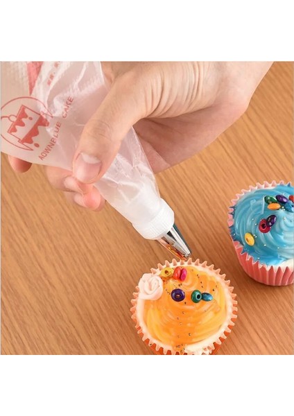 20 Adet Boyutu M 14 Inç Tarzı Tek Kullanımlık G Torba Buzlanma Fondan Kek Krema Squeeze Krem Torba Tatlı Dekoratörleri Pasta Ucu Nozul Torbaları (Yurt Dışından) indirimleri