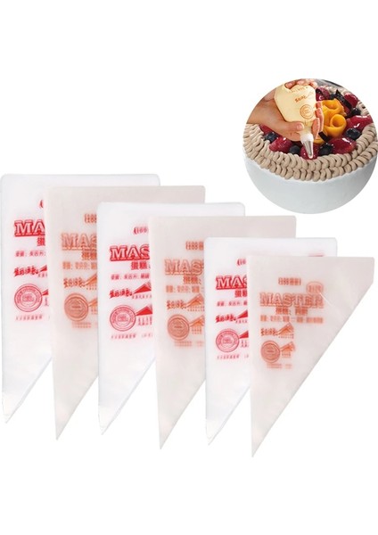 Boyut M -20 Adet Tarzı Kek Tek Kullanımlık G Torba Cupcake Pasta Torbası Buzlanma Memesi Fondan Kek Dekorasyon Pasta Ipuçları Aracı Mutfak Kek Araçları Pc (Yurt Dışından) modelleri