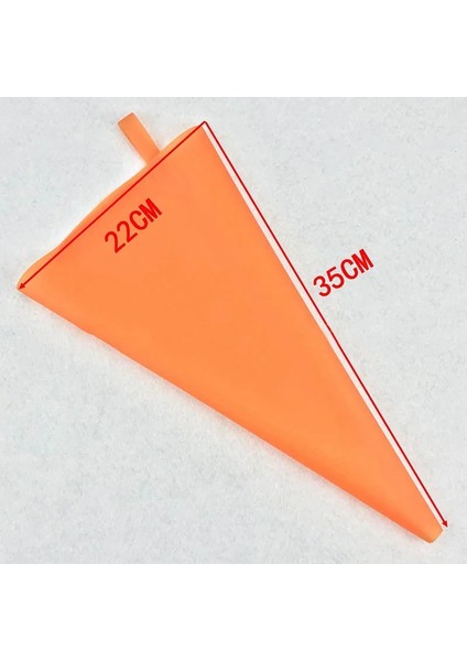 Boyut 14 Inç Tarzı 1 Adet Şekerleme Çanta Silikon Buzlanma G Krem Pasta Torbası Dıy Fondan Kek Dekorasyon Pişirme Aracı Aksesuarları Mutfak Aletleri (Yurt Dışından)