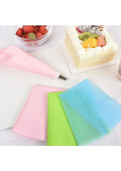 1 Adet Pembe 16 Inç Tarzı Yeni Şekerleme Torbası Silikon Buzlanma G Krem Pasta Torbası Memesi Dıy Kek Dekorasyon Pişirme Dekorasyon Araçları Kek Fondanı Için (Yurt Dışından) fiyatları