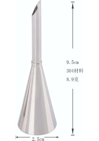 L Tarzı Paslanmaz Çelik Buzlanma G Meme Krem Gaga Pasta Puf Krema Enjektör Kek Memesi Ipuçları Pişirme Aracı Kek Dekorasyon Araçları (Yurt Dışından) modelleri