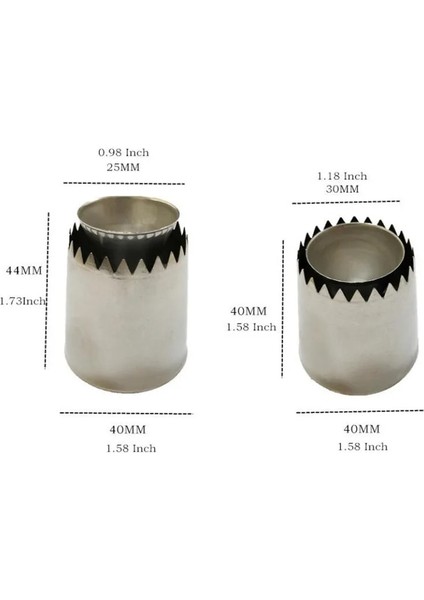 Bir Stil 2 Boyutlu Diy Nozul Paslanmaz Çelik Tatlı Kek Dekorasyon Ipuçları Mutfak Aksesuarları Çerez Bis Buzlanma G Krem Pasta Torbası (Yurt Dışından) modelleri