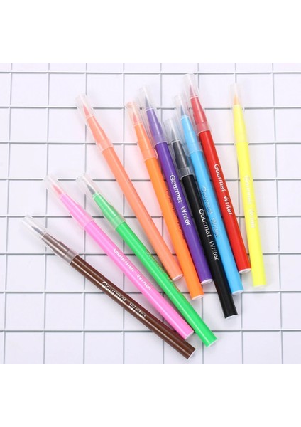 Açık Pembe Tarzı 1 Adet Yenilebilir Pigment Kalem Fırça Gıda Boyama Kalemi Çizim Bisküvi Fondan Kek Dekorasyon Araçları Kek Dıy Beraberlik Aracı (Yurt Dışından)