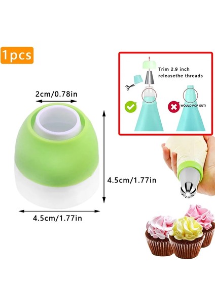 Bir Stil 3-Renk Buzlanma G Torba Rus Meme Dönüştürücü Çoğaltıcı Kek Kremalı Pasta Torbası Meme Adaptörü Cupcake Fondan Çerez (Yurt Dışından)