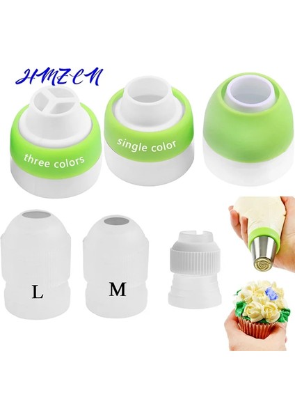 Bir Stil 3-Renk Buzlanma G Torba Rus Meme Dönüştürücü Çoğaltıcı Kek Kremalı Pasta Torbası Meme Adaptörü Cupcake Fondan Çerez (Yurt Dışından)