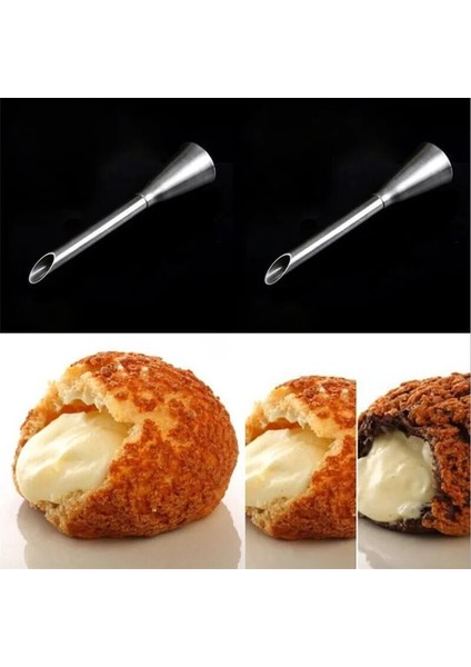 L Tarzı Krem Buzlanma G Nozul Paslanmaz Çelik Cupcake Ponponları Enjeksiyon Rus Şırınga Puf Nozul Ucu Pasta Aracı (Yurt Dışından) modelleri