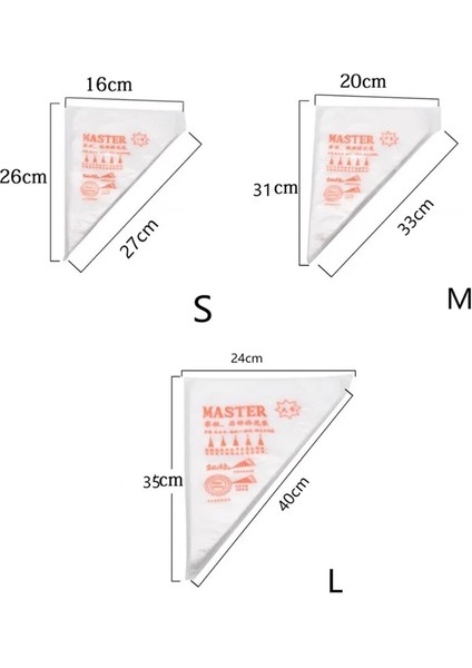 6 Inç Tarzı Pcs Tek Kullanımlık Pasta Torbaları Buzlanma Kek Krema Dekorasyon Mutfak Yemek Hazırlama Torbaları Fincan Kek G Pişirme Araçları (Yurt Dışından) modelleri