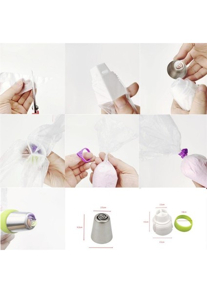 No.74 Tarzı Rus Pasta Nozulları Krema Buzlanma Için G Nozullar Pasta Süsleme Ipuçları Yaprak Lale Gül Kek Nozulları Ipuçları Şekerleme Aletleri (Yurt Dışından) indirimleri